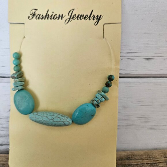 De-Stash Bundle of 6 Artisan Magnesite and Howlite  Stones for Jewelry Designs - Picture 6 of 12